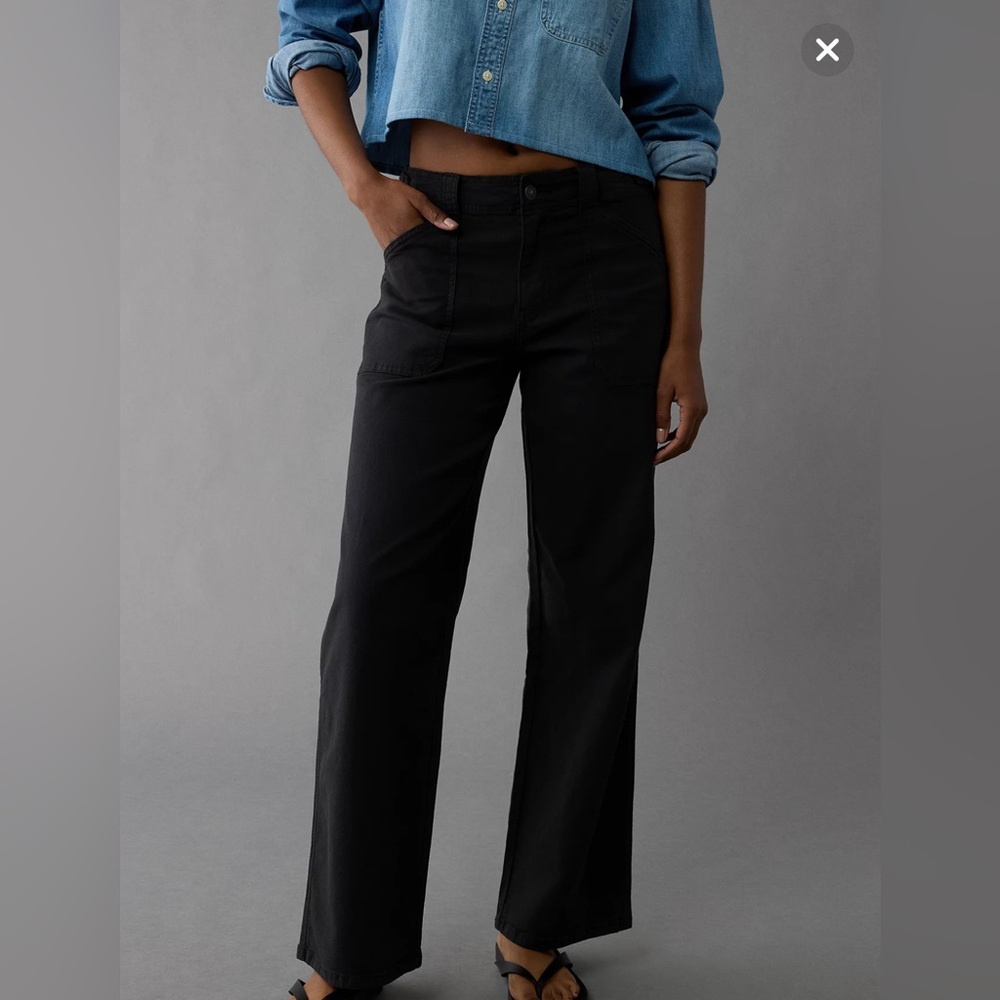 AE Stretch High-Waisted Stovepipe Utility Pant